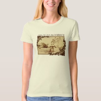 Women's organic cotton T Shirt - "Take me to Lallybroch" official Outlander shirt