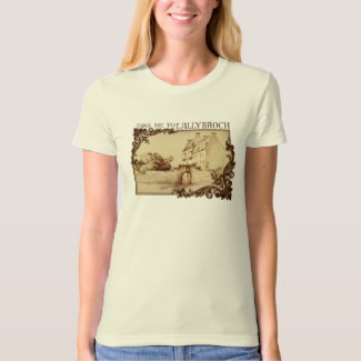 Women's organic cotton T Shirt - "Take me to Lallybroch" official Outlander shirt